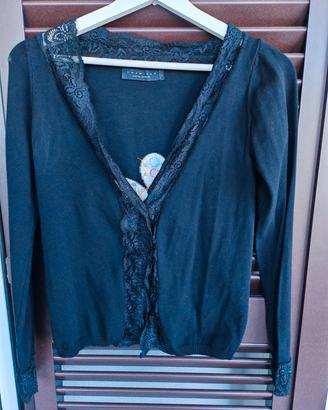cardigan nero Twin set by Simona Barbieri 