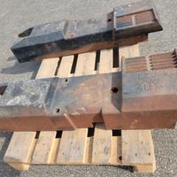 Zavorre copricarro cingoli trattore new holland