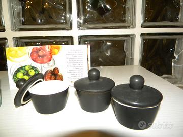 Coppette di terracotta per degustazioni flambè