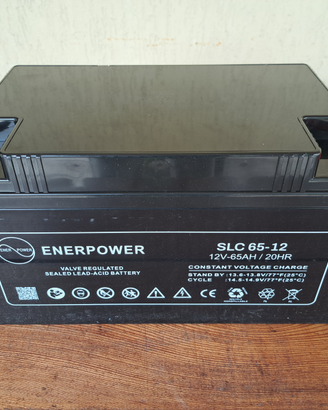 Batteria ermetica 12V. 65Ah