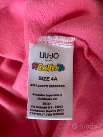 Felpa bambina Me contro te Liu Jo