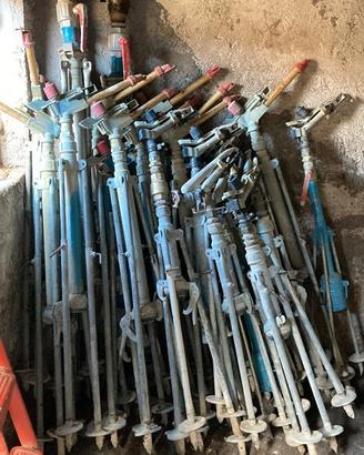 Getti per irrigazione agricola