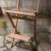 sedia pieghevole alta " RE GARDEN" da interno ed e