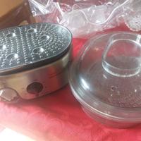 vaporiera 3 ripiani tefal cottura