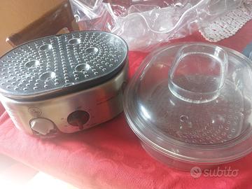 vaporiera 3 ripiani tefal cottura