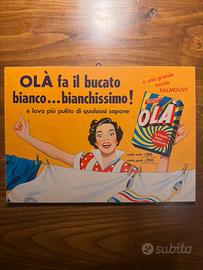 Stampa su legno - Detersivo OLA’ (anni 50)