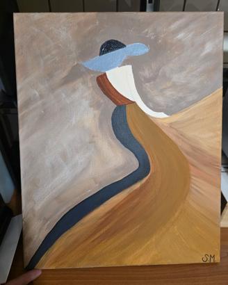 Quadro moderno originale 50x40 cm – Acrilico su te