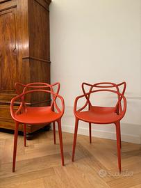 Coppia sedie Kartell masters