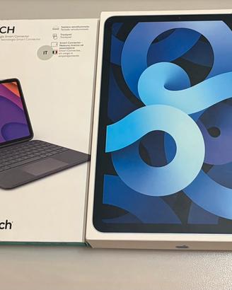 Ipad Air + apple pencil + logitech folio touch