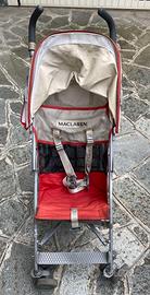 Passeggino leggero da volo mclaren per spostamenti