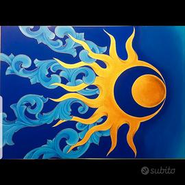 quadro acrilico 50x70 completo di cornice 