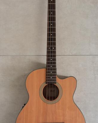 Basso acustico Cort SJB5F NS (amplificabile)