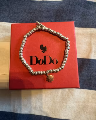 bracciale dodo con granelli e charm sole