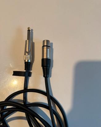 Cavo STAGG 6m da XLR a Jack