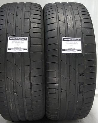 2 PNEUMATICI USATI 245/50R19 105Y K127 HANKOOK GOM
