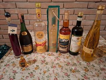Lotto liquori e distillati vintage