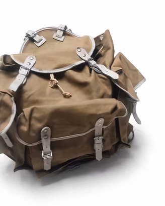 zaino militare vintage anni 50>60