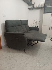 Divano 3 posti con seduta relax elettrica