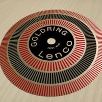 GOLDRING Lenco disco strobo SWISS MADE two-tones