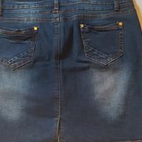 minigonna jeans