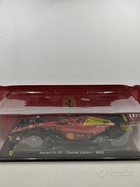 Ferrari F1-75 Charles Leclerc 1:24 - Modellino F1