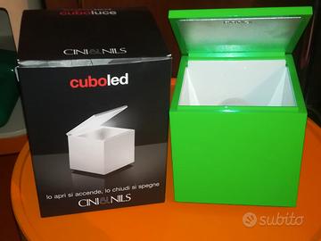 Lampada Cuboluce Cini&Nils Verde