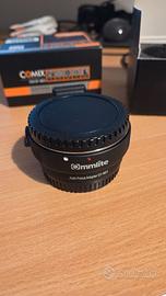 Commlite Anello adattatore EF-NEX Sony-Canon