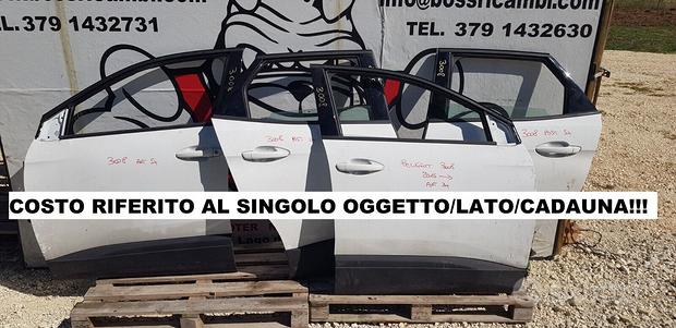 Peugeot 3008 2serie sportelli anteriori posteriori