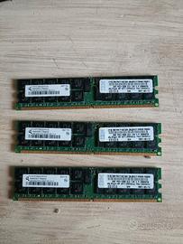 MODULI RAM IBM DA 2GB 2Rx4 PC2-3200R-333  SERVER