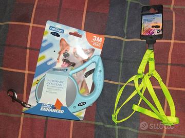 Guinzaglio retrattile Pettorina Cani piccoli Gatti