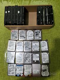 stock hard disk IDE SATA 3,5 2,5 funzionanti e non