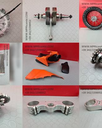 RICAMBI CICLISTICA KTM SXF 450 4T EXC 2007 2010