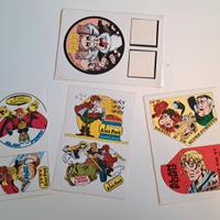 ALAN FORD ADESIVI ORIGINALI LOTTO di 7