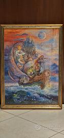 quadro puzzle nave della fantasia