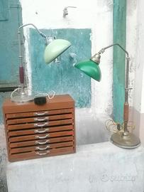 lampada vintage ministero epoca 900 scrivania