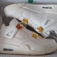 SCARPE NIKE JORDAN 4 RETRO Metallic Gold