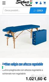 Lettino professionale