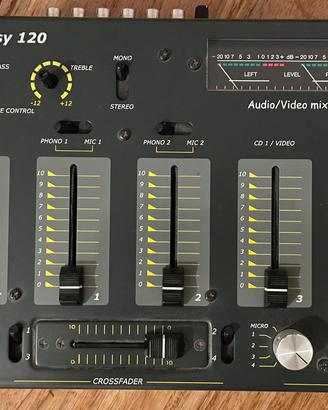 Mixer DJ NODIZ Easy 120 - Audio/Video 4 Canali