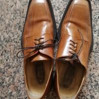 scarpe uomo in cuoio taglia 43
