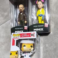 Lotto funko pop breaking bad e simpsons 