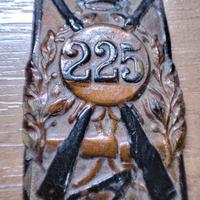 Fregio per Elmetto Adrian 225° Reggimento Fanteria