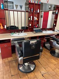 Arredamento completo da parrucchiere uomo