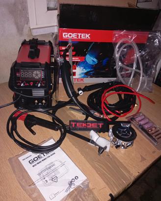 saldatrice a filo continuo con gas