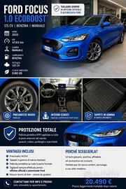 Ford focus st line X - 2023 - tagliando Ford - PPF