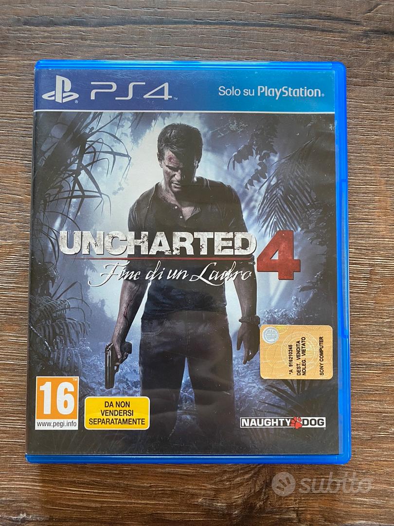 UNCHARTED 4 la fine di un ladro ps4 - Console e Videogiochi In vendita a  Pescara