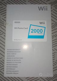 Wii Points Card