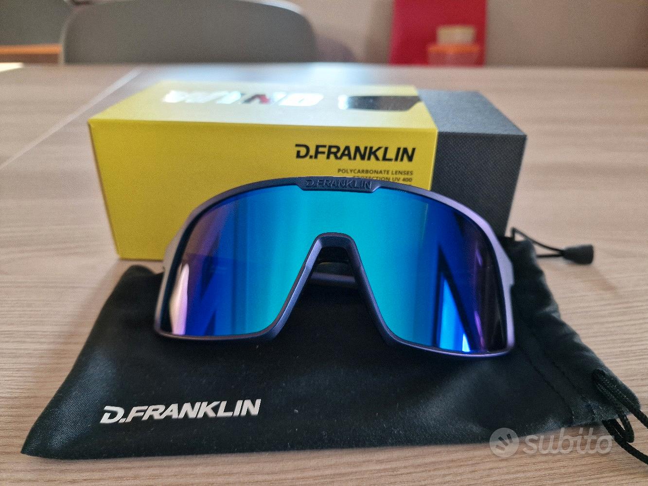 occhiali da sole sportivi d anklin blu Abbigliamento e Accessori In vendita a Reggio Calabria