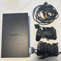 PlayStation 2+ 2 joystick+ giochi