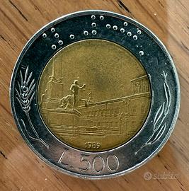 500 lire rara