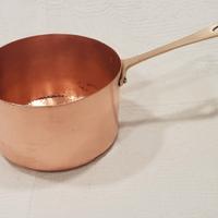 Casseruola in Rame e ottone Ø 18,3 cm, Vintage